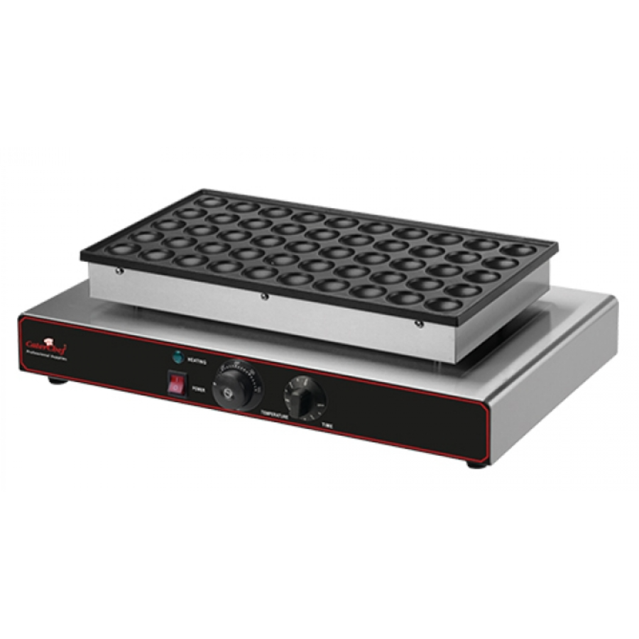 Plaque de cuisson pour Poffertjes | 0° à 300°C | (H)17x55x37,5 cm
