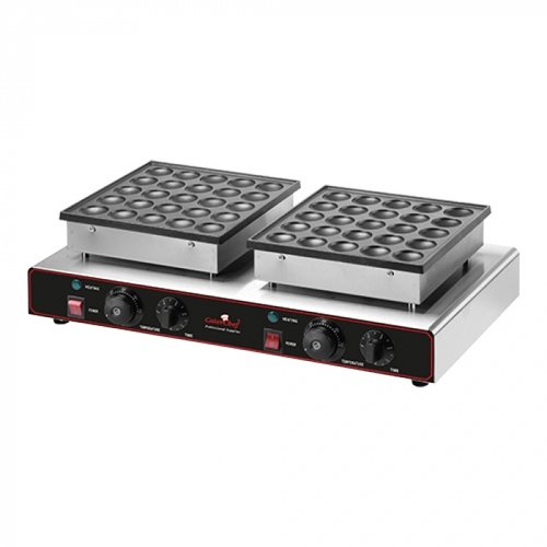  CaterChef  Machine à cuire les poffertjes | 50 pièces | 17(h)x 62 x 37,5cm 