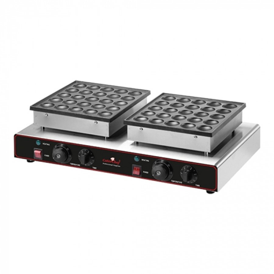 Poffertjes baking machine | 50 pieces | 17(h)x 62 x 37.5cm