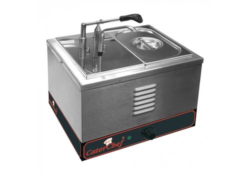  CaterChef  Sauce dispenser 7.6L | Stainless steel | 27(H)x36.5(W)x36(D)cm 