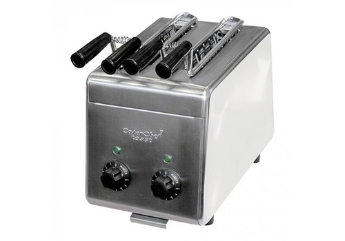  CaterChef  Machine à sandwich 2 emplacements | Acier inoxydable 