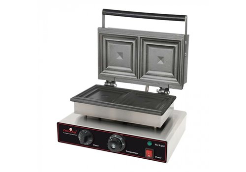  CaterChef  Machine à sandwich | 0° à 300°C | 22,2 (h) x 37,9 x 32,3 cm 