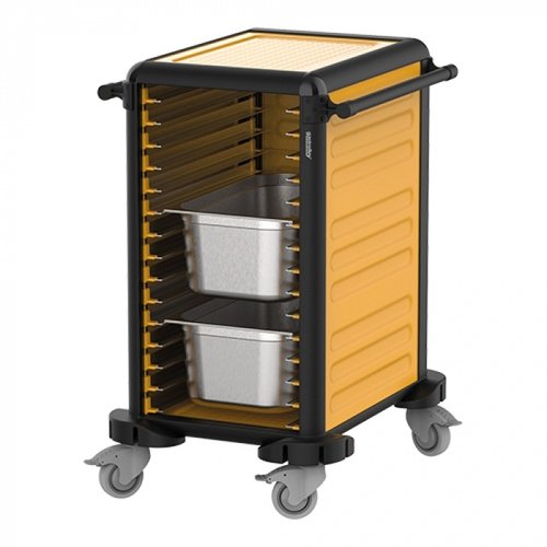  CaterChef  Chariot à étagères 1/1 GN | 99(h)x57x71cm | plastique 