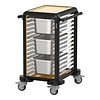 CaterChef  Regaalwagen | 99(h)x 57 x 71 cm | 4 wielen