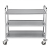 CaterChef  Serving trolley | stainless steel | 94(H)x85.5(W)x53.5(D)cm