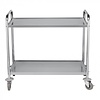 CaterChef  Serving trolley | stainless steel | 94(H)x92.2(W)x60.2(D)cm