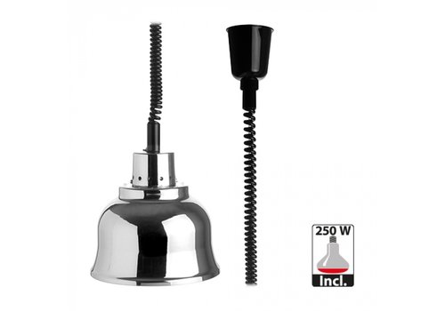  CaterChef  Lampe chauffante | Chrome | 22(H)x22,5Ø cm 