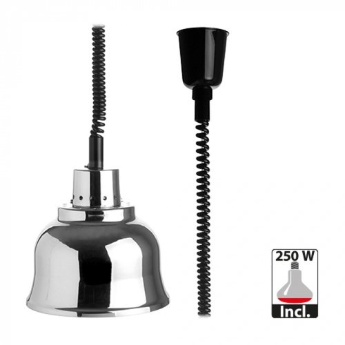  CaterChef  Lampe chauffante | Chrome | 22(H)x22,5Ø cm 