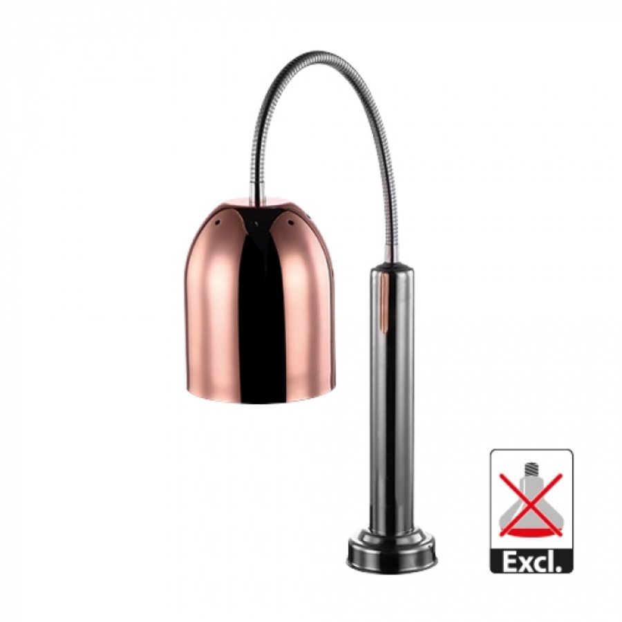 Lampe chauffante | 230V | acier inoxydable | Cuivre