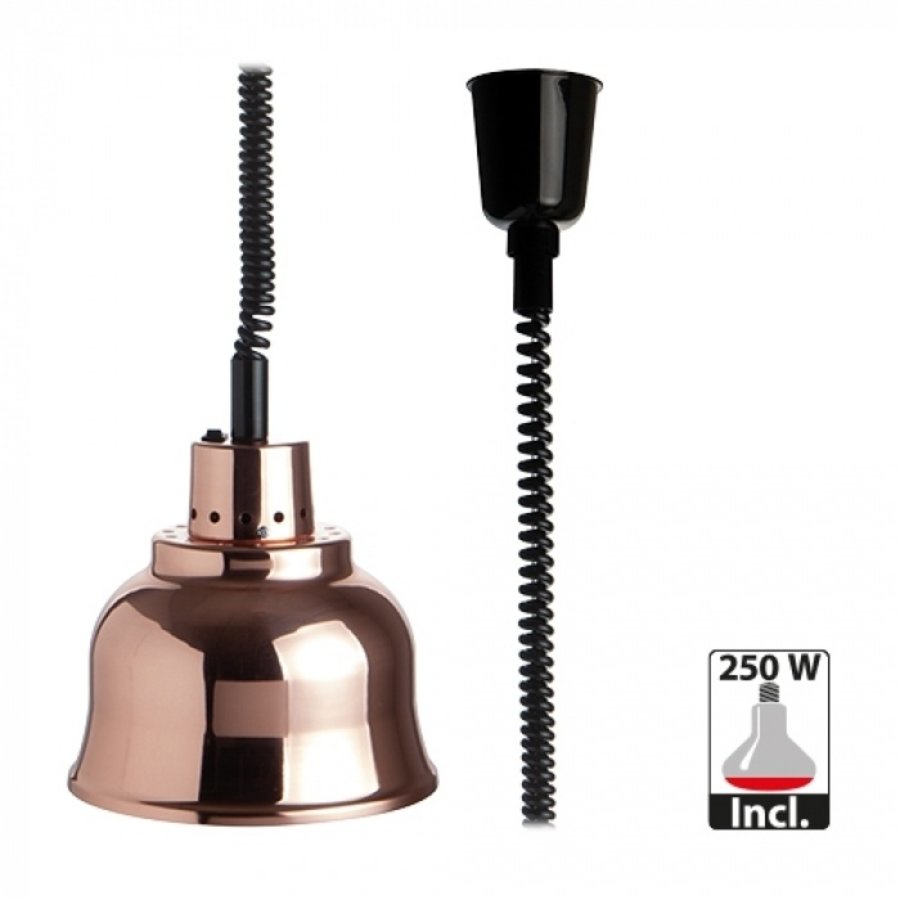 Lampe chauffante | Cuivre | 70-170 cm