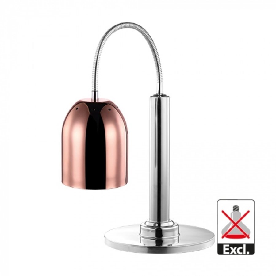 Lampe chauffante | 230V | acier inoxydable | Cuivre