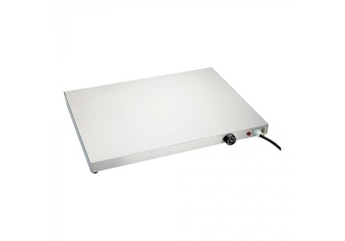  CaterChef  Plaque chauffante | acier inoxydable | 30° à 90°C | 60x40x6(H) cm 