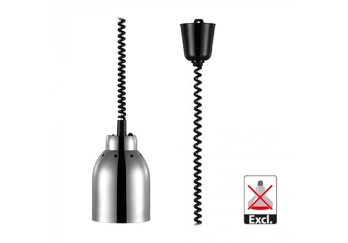  CaterChef  Lampe chauffante | Chrome | 50-180 cm 