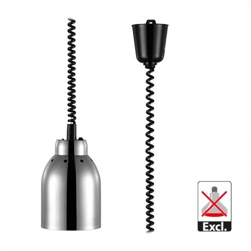 CaterChef  Lampe chauffante | Chrome | 50-180 cm 