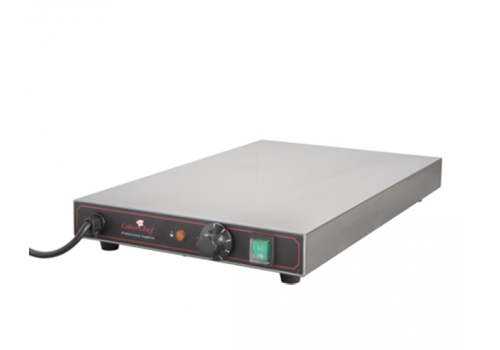  CaterChef  Plaque chauffante | acier inoxydable | 30° à 85°C | 53x33x7(H) cm 