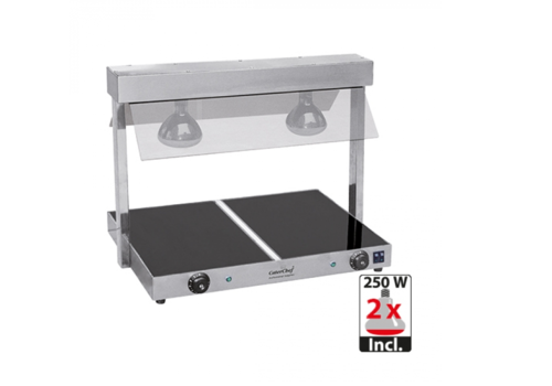  CaterChef  Plaque chauffante | 90°C | 250 watts | 47(h)x73x53 cm 