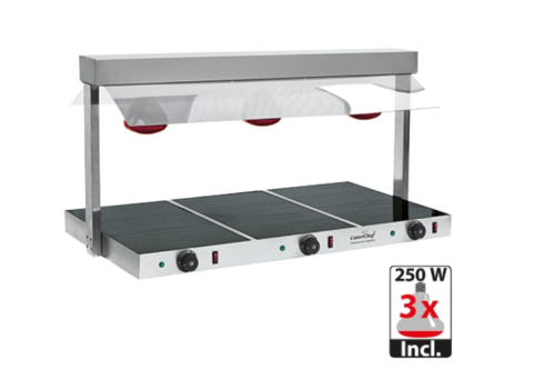  CaterChef  Plaque chauffante | 90°C | 250 watts | 47(h)x109x53 cm 