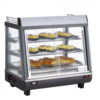 CaterChef   Vitrine chauffante | acier inoxydable | 67,5x49x(h)66 cm