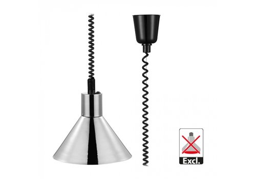  CaterChef  Lampe chauffante | Chrome | 21,5 (H) x 28 Ø 