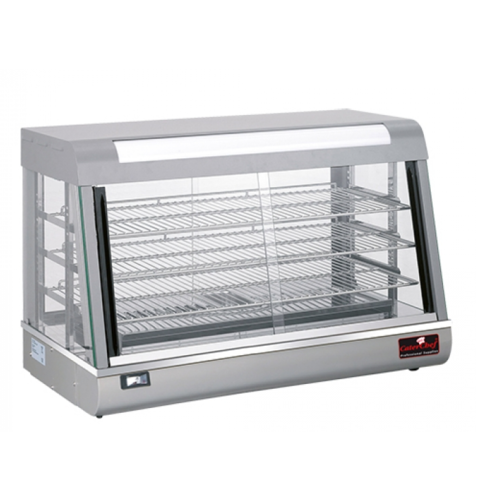  CaterChef  Warming display case | Stainless steel | 90x48x60.5(H) cm 