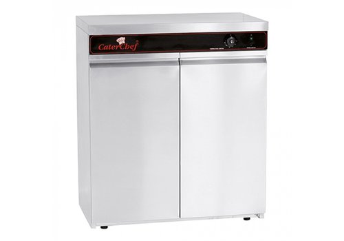  CaterChef  Warming cabinet | stainless steel | 2 doors | 75x45x85(H) cm 