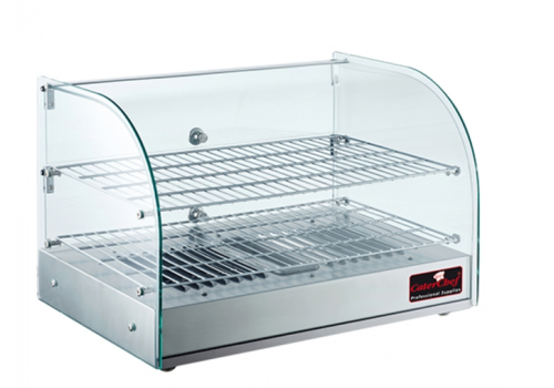  CaterChef  Warming display case | tempered glass | 55x38x38(H) cm 