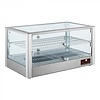 CaterChef  Warmhoudvitrine 1000W | RVS |37,6(H)x70(B)x40(L)cm