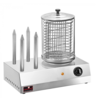 CaterChef  Chauffe-saucisses 800W| acier inoxydable | 42x27x40(H) cm