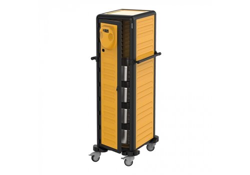  CaterChef  Chariot chauffant | GN1/1 | 57x79x(h)174 cm 