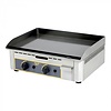 Roller Grill  Plaque de cuisson | acier inoxydable | Gaz | 60x47,5x23(H) cm