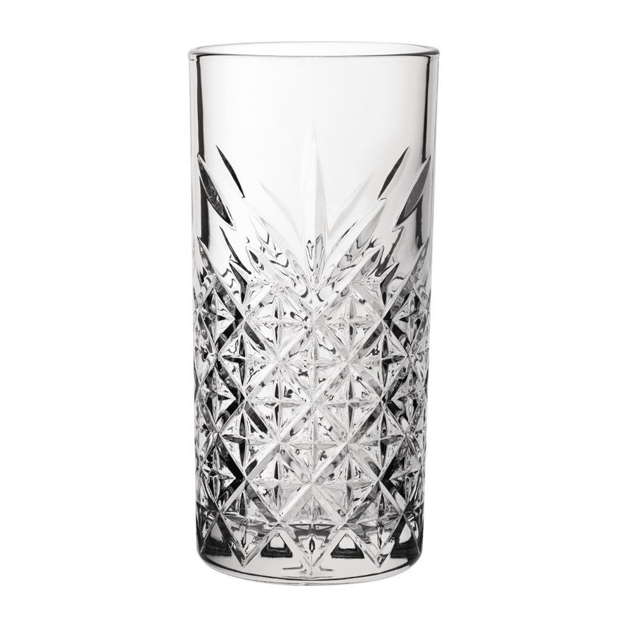 Verres à long drink vintage intemporels | 450 ml | (12 pièces)