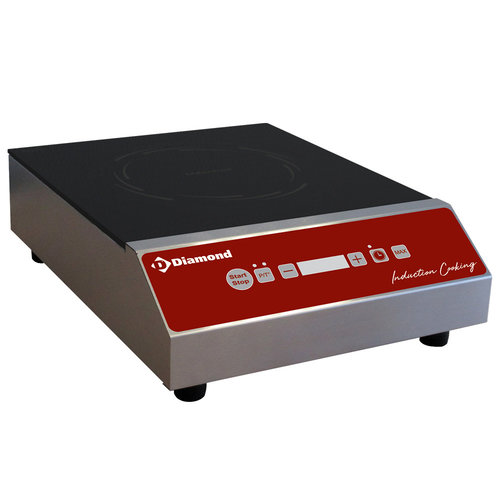  HorecaTraders Plaque à induction | 3500 W | 28x36x(h)10,5 cm 