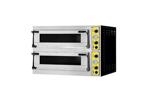  HorecaTraders Four à pizza | 2 Pièces | 400 V 