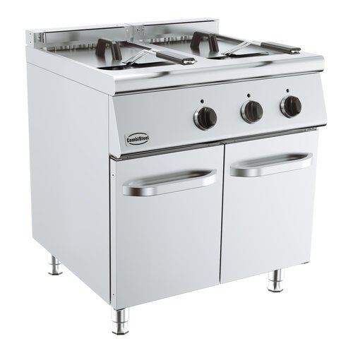  Combisteel Professional fryer with base - 2 x 10 liters 