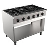 Combisteel Cuisinière à gaz à base ouverte | 6 brûleurs