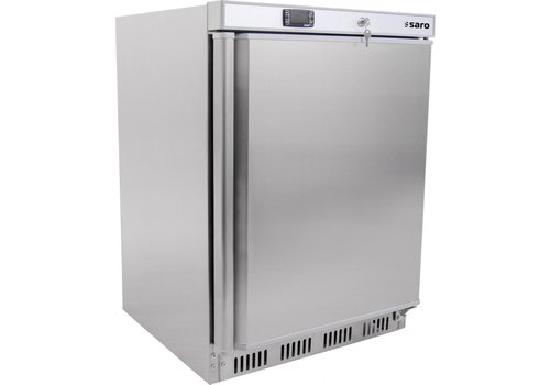  Saro Mini réfrigérateur en acier inoxydable | Numérique | 129 litres 