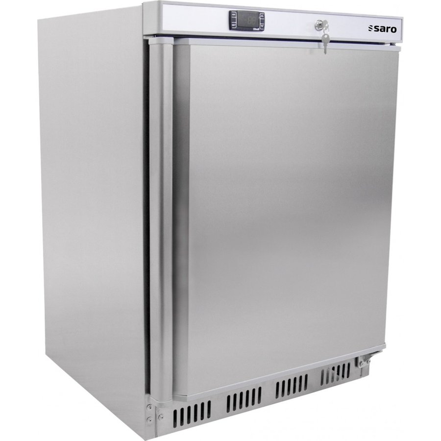 Minikühlschrank aus Edelstahl | Digital | 129 Liter