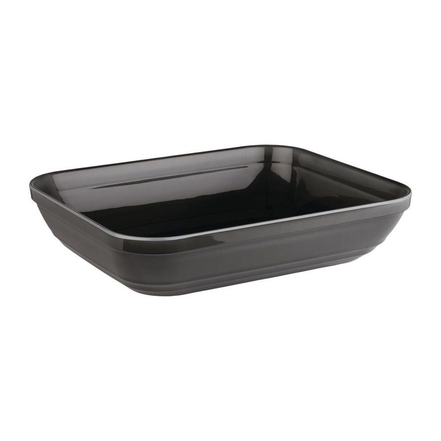 Emma GN 1/2 bol | gris | 32,5 x 26,5 cm