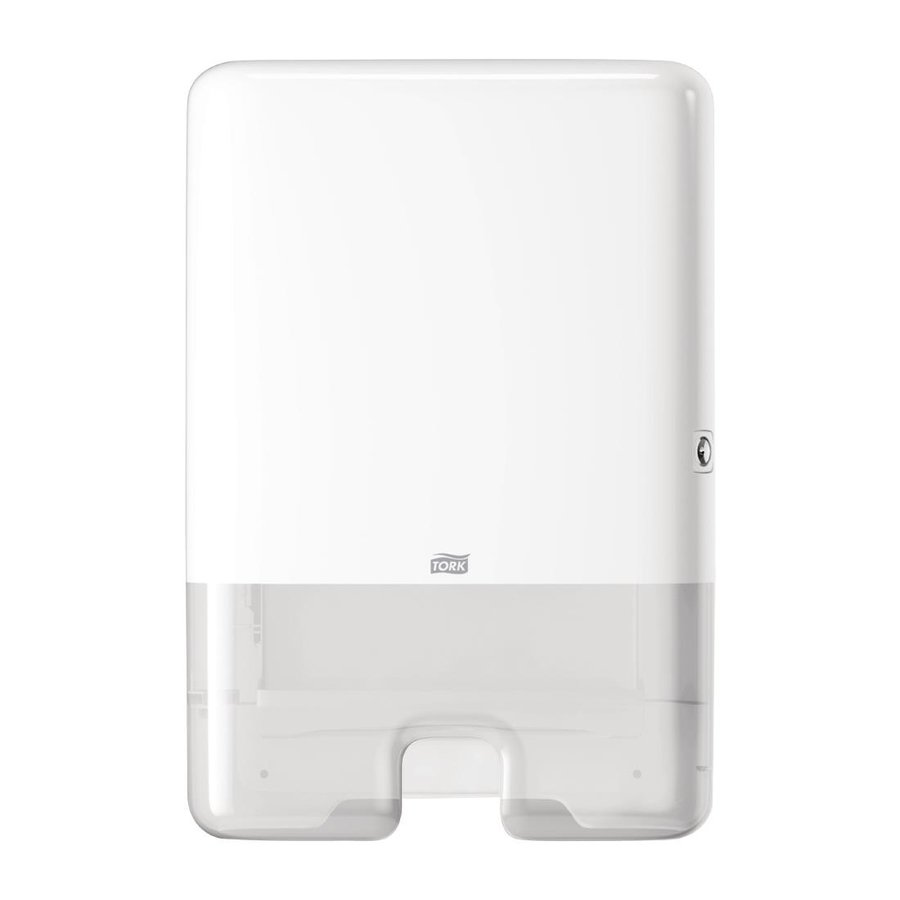 multifold towel dispenser | white