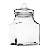 Bocal de conservation en verre | carré | 2,9 L
