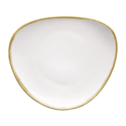  Olympia Kiln Triangular Plates | Chalk White | 16.5cm | Pack of 6 