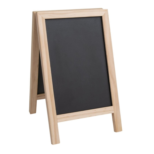  Olympia Mini-Kreidetafel faltbar | 25(H)x15 cm 