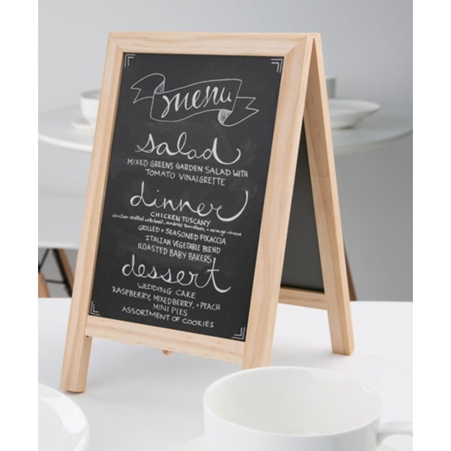 Mini chalkboard foldable | 25(H)x15 cm