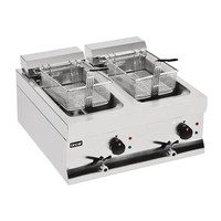 Silverlink 600 Doppelfritteuse | 2x 9L - 2x 3kW | 230 V