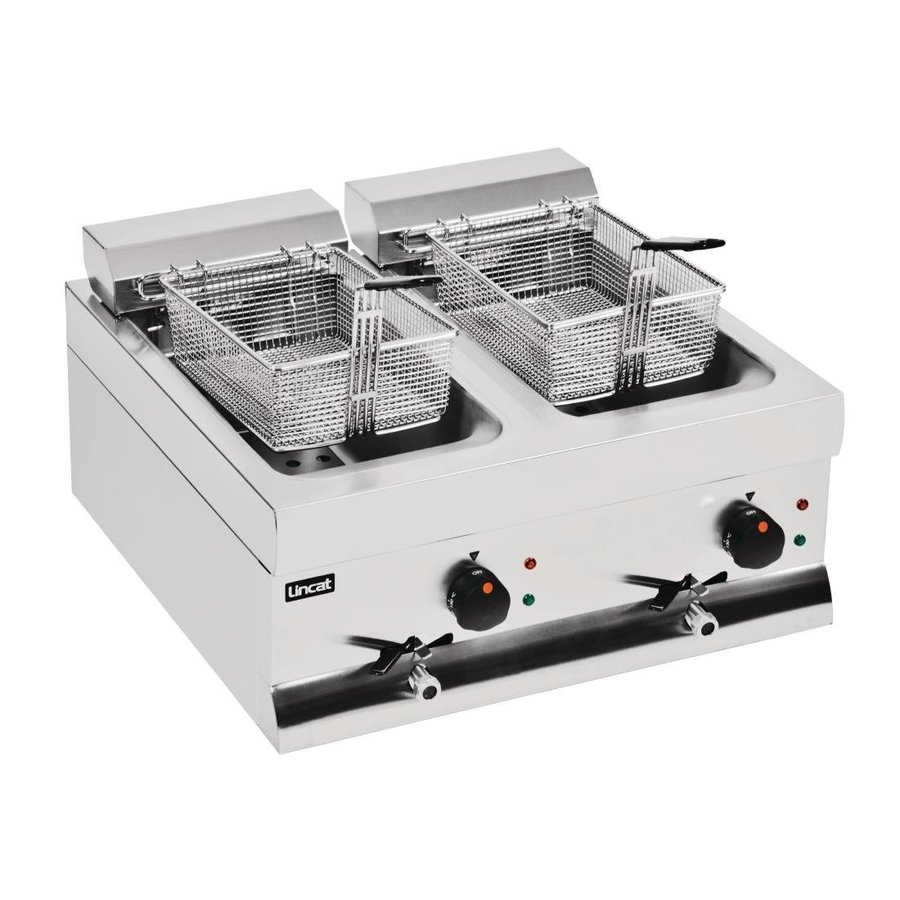 Friteuse double Silverlink 600 | 2x 9L - 2x 3kW | 230 V