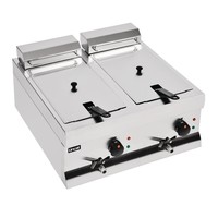 Silverlink 600 Doppelfritteuse | 2x 9L - 2x 3kW | 230 V