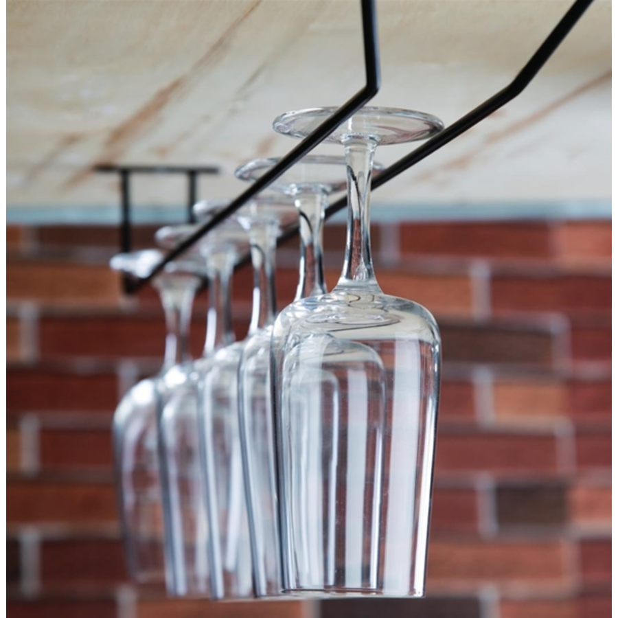 Porte-verres à vin | noir | 61 cm