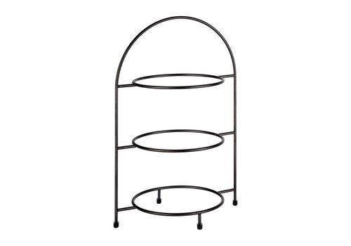  APS Étagère | 3 étages | Métal | 19,5x43x29cm 