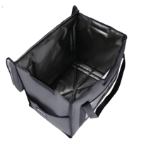 isolierte Liefertasche | Grau | 54x36x(h)43 cm