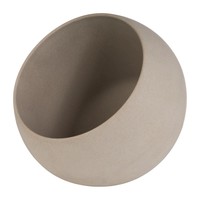 Moon bowl and lid gray 19cm